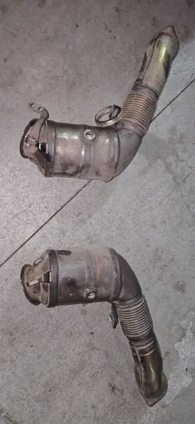 7596931 Bmw Catalytic Converter 7 Series F01/02/03/04 2009-2012 Left Right Pair