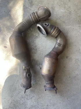 75536221 Boysen 7564948 N54 Catalytic Converters Pair Oem 335i