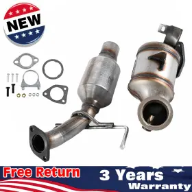 Exl644076 Br Front And Rear Catalytic Converter For Chevrolet Trax 1.4l 2015-2021 Epa