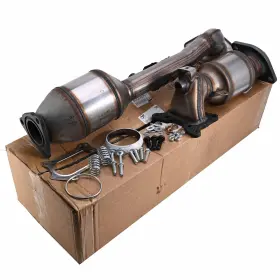 Om233838oc Br Front And Rear Catalytic Converters For 2010-2011 Honda Crv Cr-v 2.4l Epa Approved