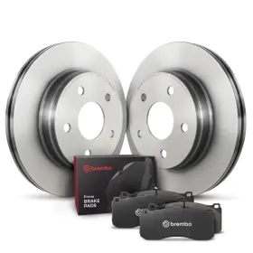 Kt04519 Brembo Oe Front Disc Brake Kit For Mercedes-benz C300 And E300 2015-2018