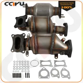 Cc178605yu01 Cciyu Complete Catalytic Converter Set For 2009 10-2015 Honda Pilot 3.5l Epa Approved