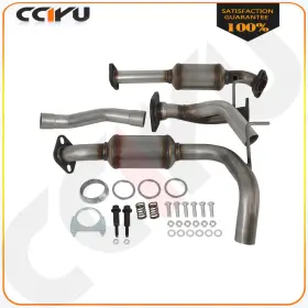 Ze178619le01 Cciyu Catalytic Converters Set Fits 2005-2015 Toyota Tacoma 4.0l Both Rear 52451 50352