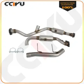 Ze178624le01 Cciyu Y Pipe Catalytic Converter For Ford F-150 3.5l 2011-2014 Left Right 19476 19477