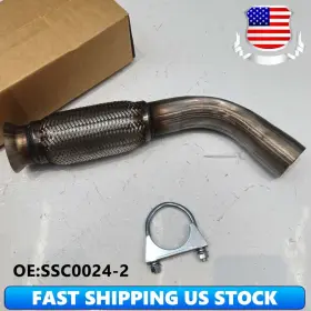 164053200002377 Cfriato 2018-2022 Ford Ecosport 2.0l Front Exhaust Flex Pipe Ssc0024-2 Us