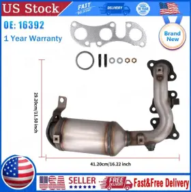 783130770438617 Cfriato Catalytic Converter Gasket Compatible For 2004-2006 Toyota Sienna 3.3l
