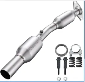 X0043kaodr Circonvert Catalytic Converter Epa T409 Stainless Bolt Clamp Hardware