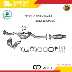 51-308 Congqoo-07 16396 16130 All Three Catalytic Converter Set For 00-04 Toyota Avalon Lexus Es300 3.0l New