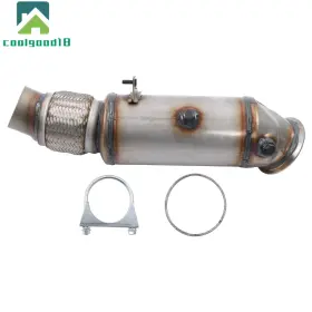 Cg1539945ld Coolgood18 600cpsi Front Catalytic Converter For Bmw X5 Sdrive35i / Xdrive35i 3.0l L6 Steel