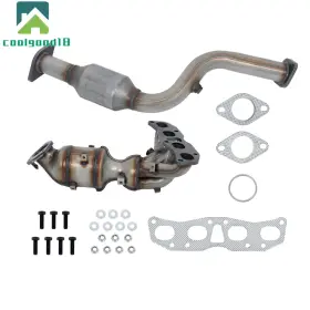 Cg927612ld Coolgood18 For Nissan Rogue 2008-2014 2.5l Both Catalytic Converters Direct Fit Front Rear