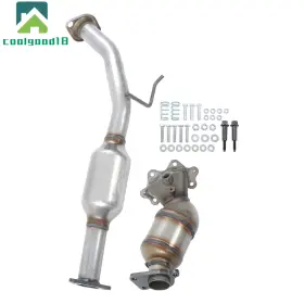 Cg929124ld Coolgood18 2x Catalytic Converter 2006-11 For Honda Civic Hybrid 1.3l L4 Front And Rear Side