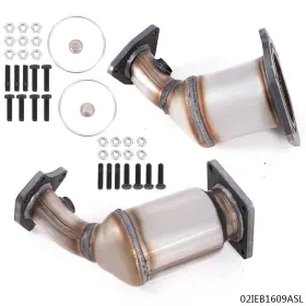 02ieb1609asl Crossdesign Fit For 2009-2014 Nissan Murano 3.5l Catalytic Converter Set With Gasket