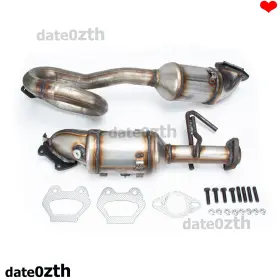 56ue5u899wss4wr Date0zth Catalytic Converter Front Left And Right For Jeep Wrangler 3.6l 2012-2018 With Gasket