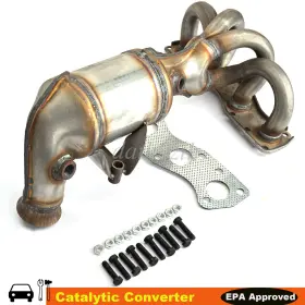 Xg-011 Date0zth Unused Catalytic Converter Mini Cooper 2007-2015 1.6l Non Turbo Front With Gasket