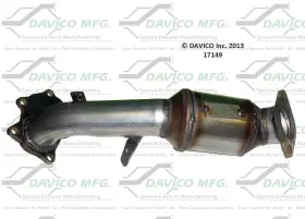 17149 Davico Catalytic Converter-exact-fit