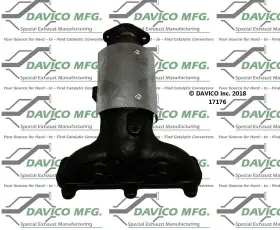 17176 Davico Catalytic Converter-exact-fit