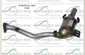 98611302105 Davico 17184 Porsche Boxster 2.5l Catalytic Right Converter 1997 1999 Oem Quality