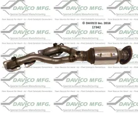 17342 Davico Catalytic Converter-exact-fit Fits 07-15 Lexus Ls460 4.6l-v8