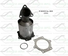 17372 Davico Catalytic Converter-exact-fit - Pre Converter