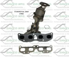 17462 Davico Catalytic Converter-exact-fit Fits 13-15 Nissan Altima 2.5l-l4
