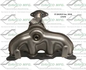 Davico 17470 Catalytic Converter-exact-fit