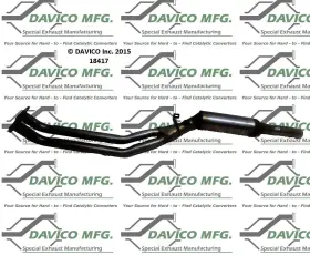18417 Davico Catalytic Converter-exact-fit