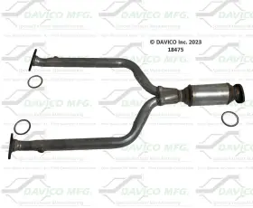 18475 Davico Catalytic Converter-exact-fit Fits 02-10 Lexus Sc430 4.3l-v8