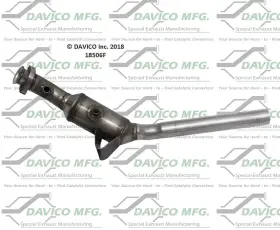 18506f Davico Catalytic Converter-exact-fit