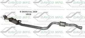 18528 Davico Catalytic Converter-exact-fit Fits 10-12 Mercedes Glk350 3.5l-v6