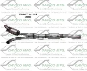 190912 Davico Catalytic Converter-exact-fit Fits 00-03 Dodge Dakota 3.9l-v6