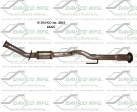 19200 Davico Catalytic Converter-exact-fit