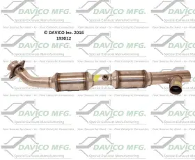 193012 Davico Catalytic Converter-exact-fit