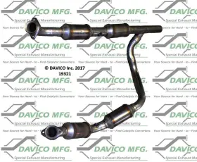 19321 Davico Catalytic Converter-exact-fit