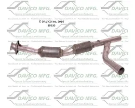 19330 Davico Catalytic Converter