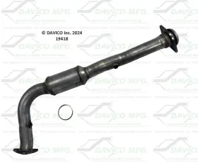 19418 Davico Catalytic Converter-exact-fit Fits 03-06 Hummer H2 6.0l-v8