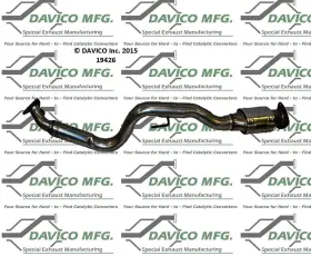 19426 Davico Catalytic Converter-exact-fit