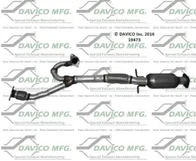 19473 Davico Catalytic Converter-exact-fit