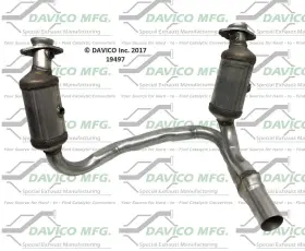 19497 Davico Catalytic Converter-exact-fit