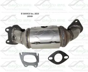 19549 Davico Catalytic Converter
