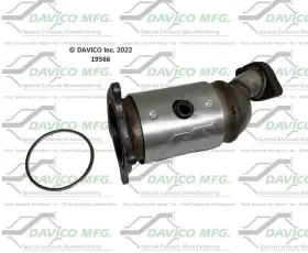 19566 Davico Catalytic Converter-exact-fit