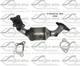 19589 Davico Catalytic Converter-exact-fit