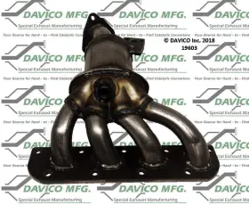 19603 Davico Catalytic Converter-exact-fit