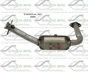 19604 Davico Catalytic Converter-exact-fit