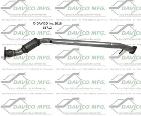 19712 Davico Catalytic Converter-exact-fit - Manifold 19712 Davico Catalytic Converter-exact-fit - Manifold