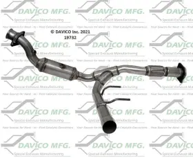 19732 Davico Catalytic Converter-exact-fit Fits 18-20 Ford Expedition 3.5l-v6