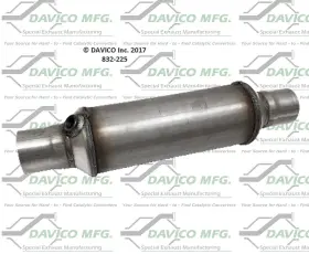 832-225 Davico Catalytic Converter-universal Epa Converter 832-225 Davico Catalytic Converter-universal Epa Converter