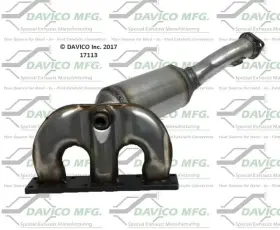 17113 Davico Converters Genuine Direct Fit Catalytic Converter