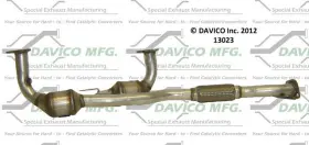 13023 Davico Mfg Catalytic Converter P N
