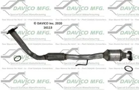 16113 Davico Mfg Catalytic Converter P N