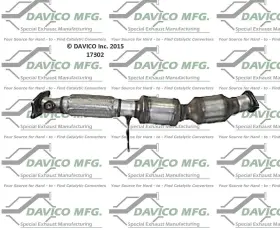 17302-af Davico Mfg Catalytic Converter Fits 2007 2008 2009 2010 Volvo C30 2.4l L5 Gas Dohc